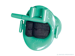 Disposable bite block with oxygen connection (Disposable bite block with oxygen connection) &copy; www.fendo-medizintechnik.de