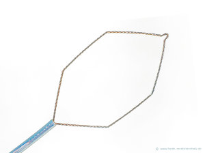 Disposable polypectomy snare, hexagonal (Disposable polypectomy snare, hexagonal) &copy; www.fendo-medizintechnik.de