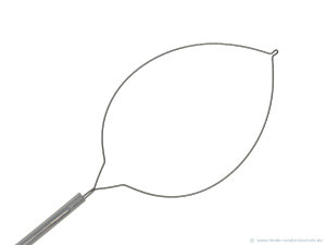 Polypectomy snare, oval (Polypectomy snare, oval) &copy; www.fendo-medizintechnik.de