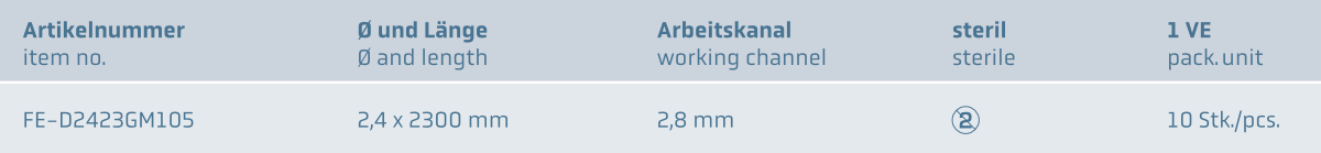 Einweg Polypengreifer, 5-armig www.fendo-medizintechnik.de (c)